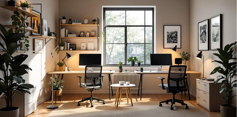 Photo du bureau de l'agence web proche de Lille NetSitting